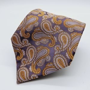 CHERESKIN | 100% silk paisley pattern neck tie